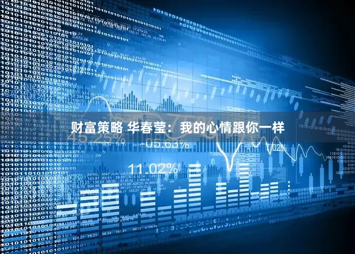财富策略 华春莹：我的心情跟你一样